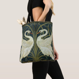 Bolsa Tote Walter Crane Swan & Rush and Iris Victorian 