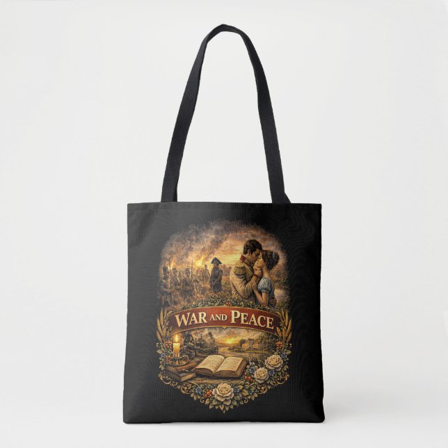 Bolsa Tote War and Peace (Frente)