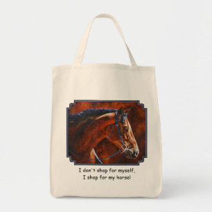 Bolsa Tote Warmblood Hanoverian de Bay Horse
