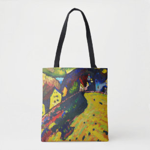 Bolsa Tote Wassily Kandinsky. Casas em Murnau. Expressionismo