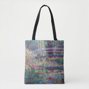 Bolsa Tote Water Lily Pond (Harmonie Rosa, Monet)