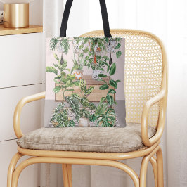Bolsa Tote Watercolor Tropical