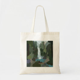 Bolsa Tote Waterfall Tropical Forest Outdoor Adventure