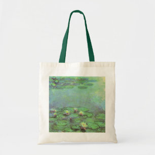 Bolsa Tote Waterlilies por Claude Monet, impressionismo do