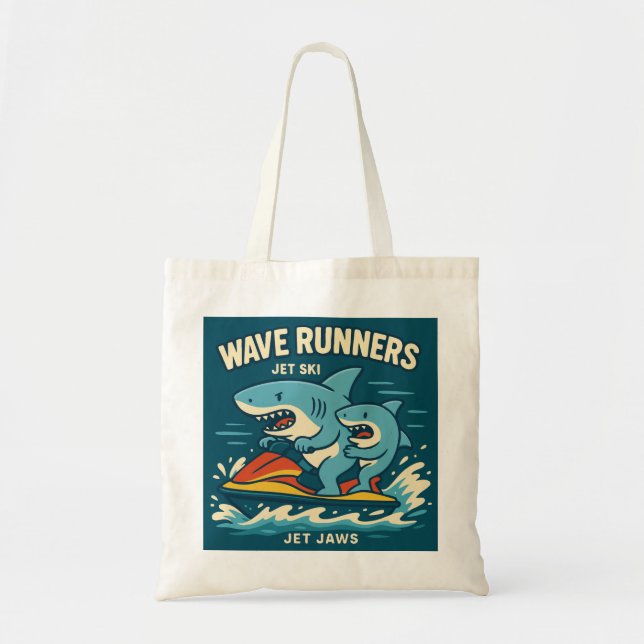 Bolsa Tote Wave Runners (Frente)