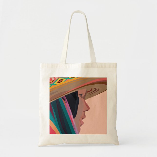 Bolsa Tote wayuu (Frente)