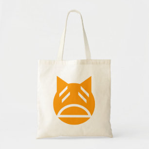 Bolsa Tote Weary Emoji Cat