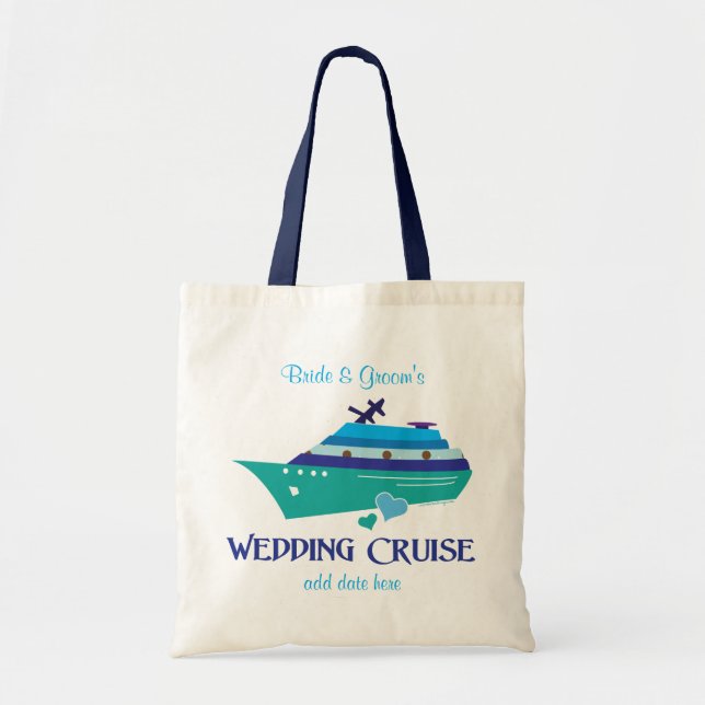 Bolsa Tote Wedding Cruise (Frente)