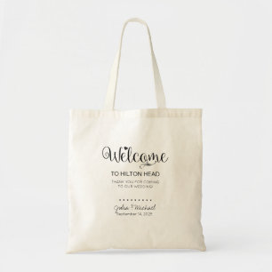 Bolsa Tote Welcome Bag for Guests Hotel Destination Wedding