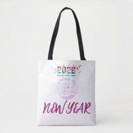 Bolsa Tote Welcome the New Year with style using this festive