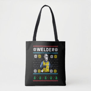 Bolsa Tote Welder Knit Ugly Christmas Sweater Gift