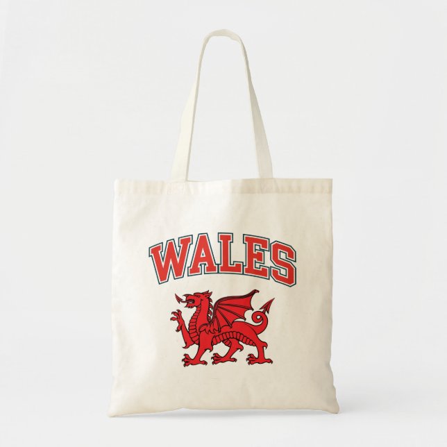 Bolsa Tote Welsh Dragon (Frente)