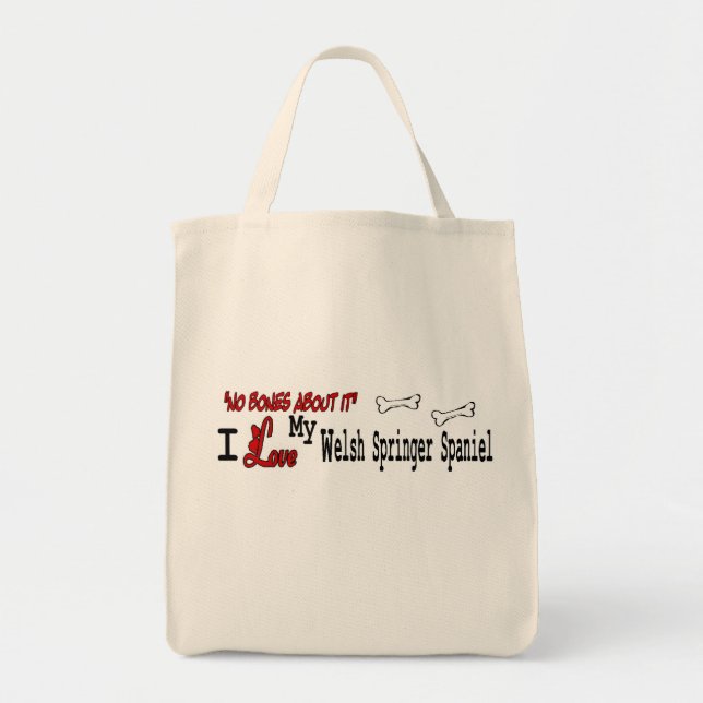Bolsa Tote Welsh Springer Spaniel Gifts (Frente)