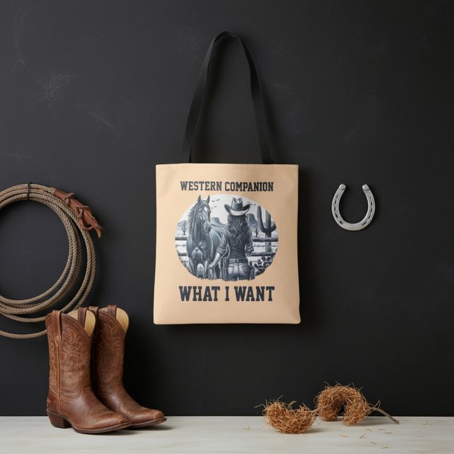 Bolsa Tote Western Companion (Criador carregado)