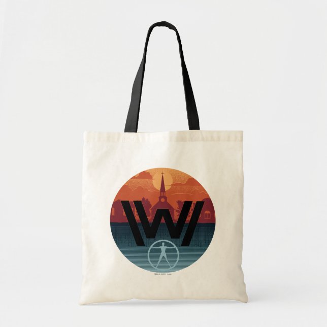 Bolsa Tote Westworld | Logotipo da Igreja Escalante (Frente)