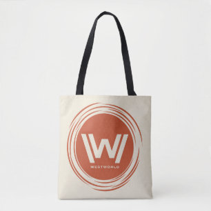 Bolsa Tote Westworld Logotipo Sun Estilizado