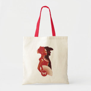 Bolsa Tote Westworld Maeve & retrato do estêncil de Hector