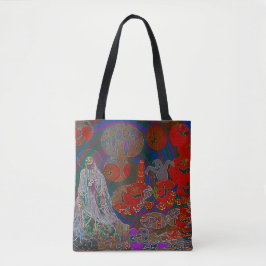 Bolsa Tote Whimsical Halloween Dreams