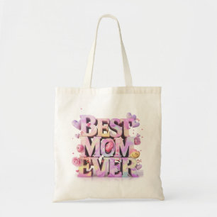 Bolsa Tote *~* Whimsical Madre Day Hearts Flowers 3-d AP72