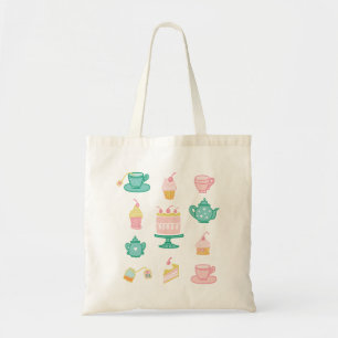 Bolsa Tote Whimsical Tea Set