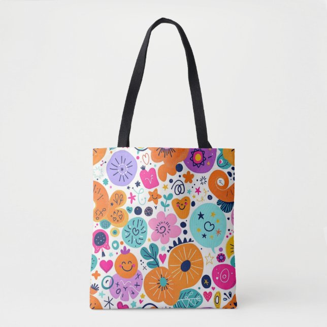 Bolsa Tote Whimsical Wonders (Frente)