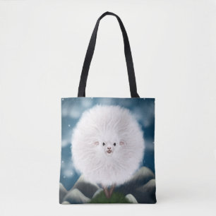 Bolsa Tote Whimsical Wooly: Bobo Super Fluffy Sheep no