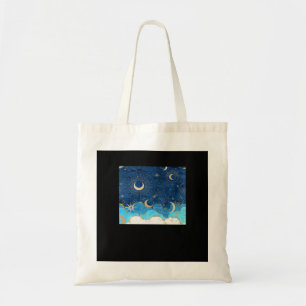 Bolsa Tote Whimsigoth Clouds Sun Moon Witchy Classic