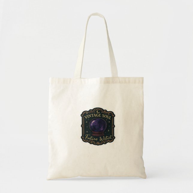 Bolsa Tote Whimsigoth Fantasy Mystical Forests, Luas e Magia (Frente)