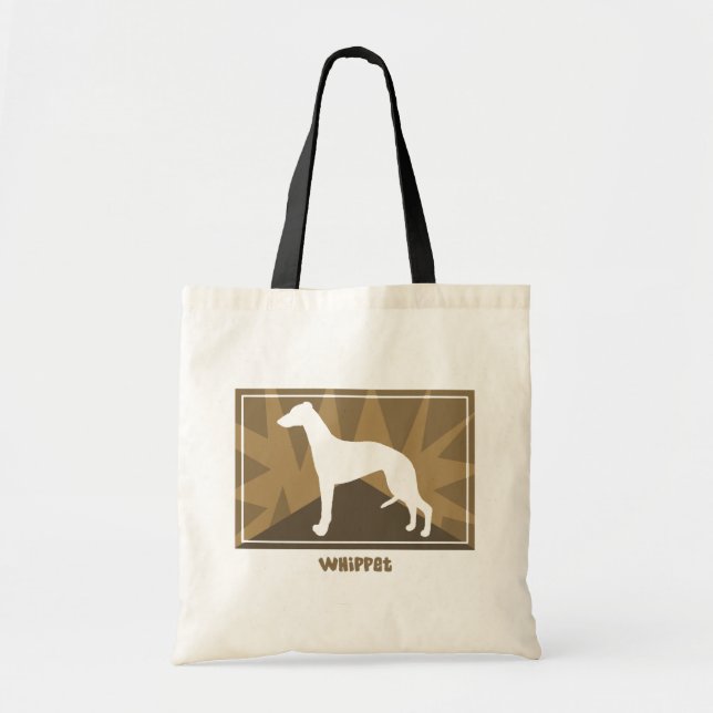 Bolsa Tote Whippet da terra (Frente)
