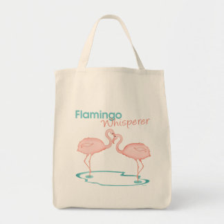 Bolsa Tote Whisperer do flamingo