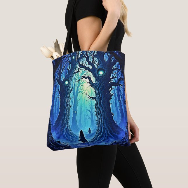Bolsa Tote Whispering Woods Dark Fantasy (Close Up)
