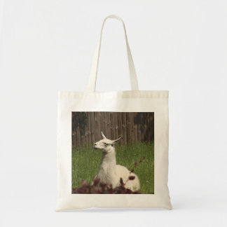 Bolsa Tote White Llama