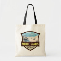 White Sands National Park Viagem Art Vintage