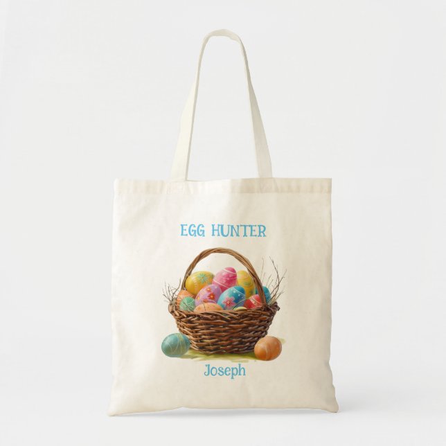 Bolsa Tote Wicker Wonderland Easter Ount Tote Bag (Frente)