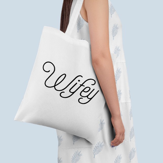 Bolsa Tote Wifey Honeymoon (Criador carregado)