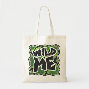 Bolsa Tote Wild Me Cobra Black and Green Impressão
