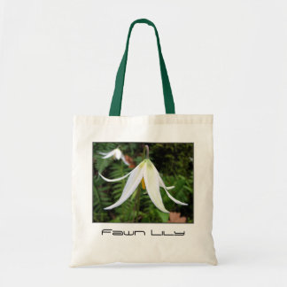 Bolsa Tote Wildflower - lírio de jovem corça