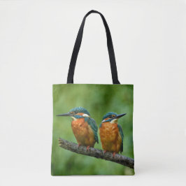 Bolsa Tote Wildlife Kingfisher Foto