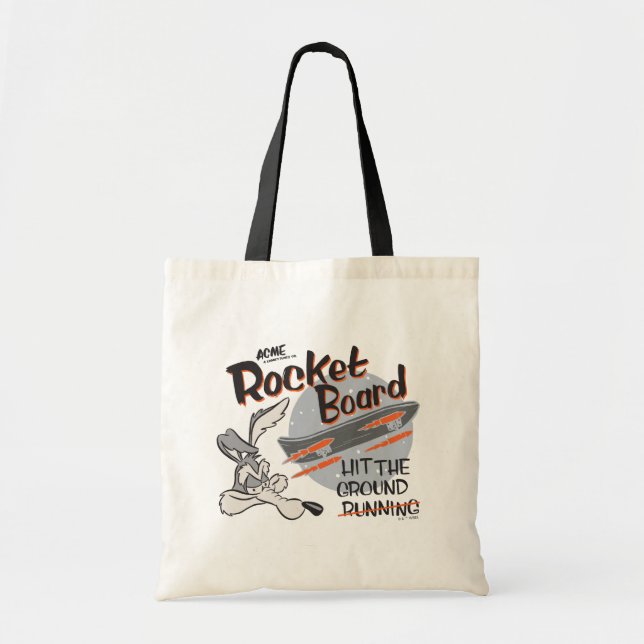 Bolsa Tote WILE E. COYOTE™ ACME Rocket Board (Frente)