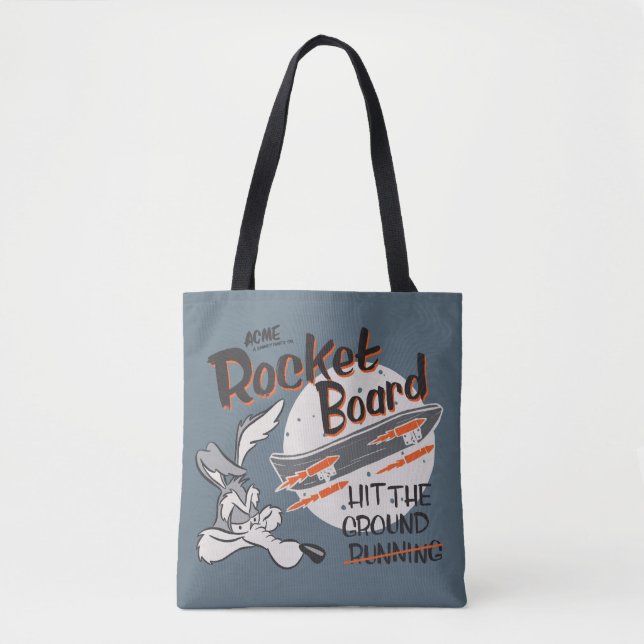 Bolsa Tote WILE E. COYOTE™ ACME Rocket Board (Frente)