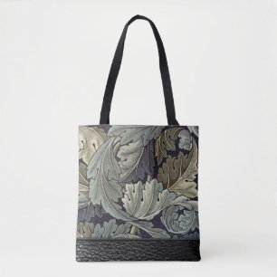 Bolsa Tote William Morris Acanthus deixa Art Nouveau
