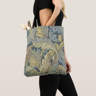 Bolsa Tote William Morris Acanthus Deixa Arte Floral Nouveau