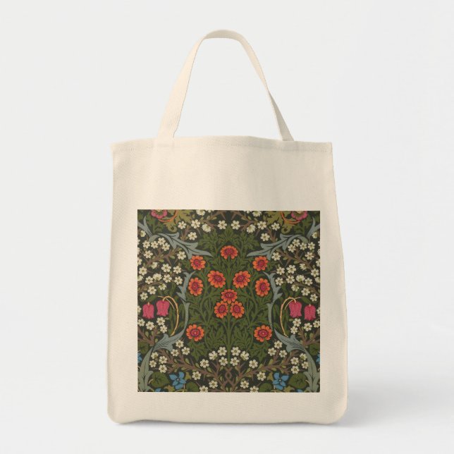 Bolsa Tote William Morris Blackthorn Garden Flower Classic (Frente)