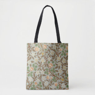 Bolsa Tote William Morris Clover Flor Botânica