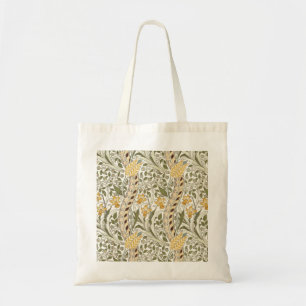 Bolsa Tote William Morris Daffodil Garden Flower Classic Bota