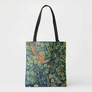 Bolsa Tote William Morris e John Henry Dearle's Pheasant