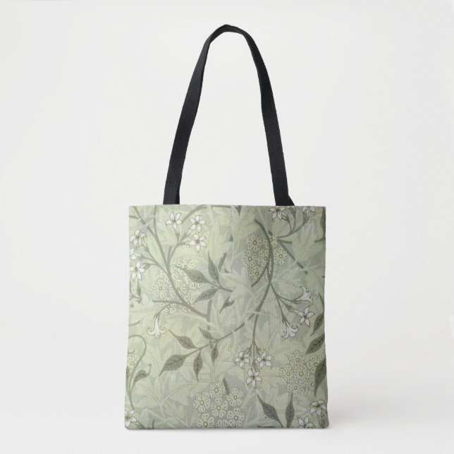 Bolsa Tote William Morris Jasmine Botanical (Frente)