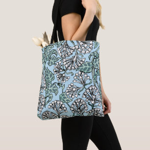 Bolsa Tote William Morris Jasmine e deixa o padrão