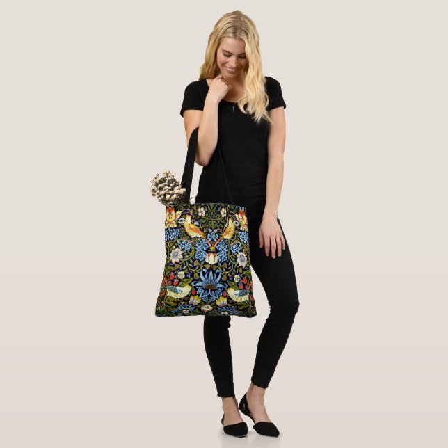 Bolsa Tote William Morris - Ladrão de Morango (No(a) Modelo)