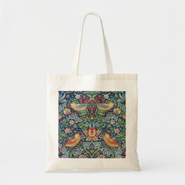 Bolsa Tote William Morris - Ladrão de Morango (Frente)